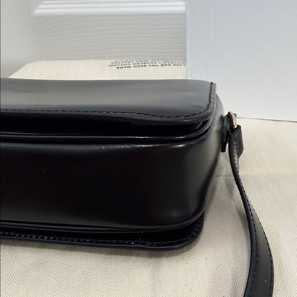 Celine Black Crossbody Bag with Gold Accent - Picture 5 of 10